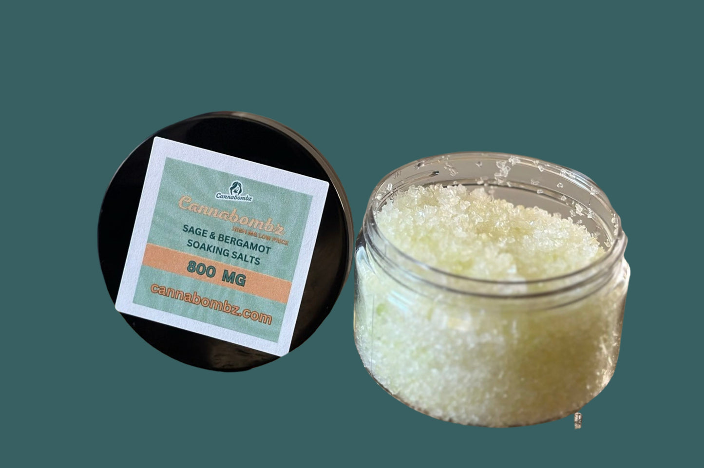 Sage & Bergamot 800mg Soaking Salts