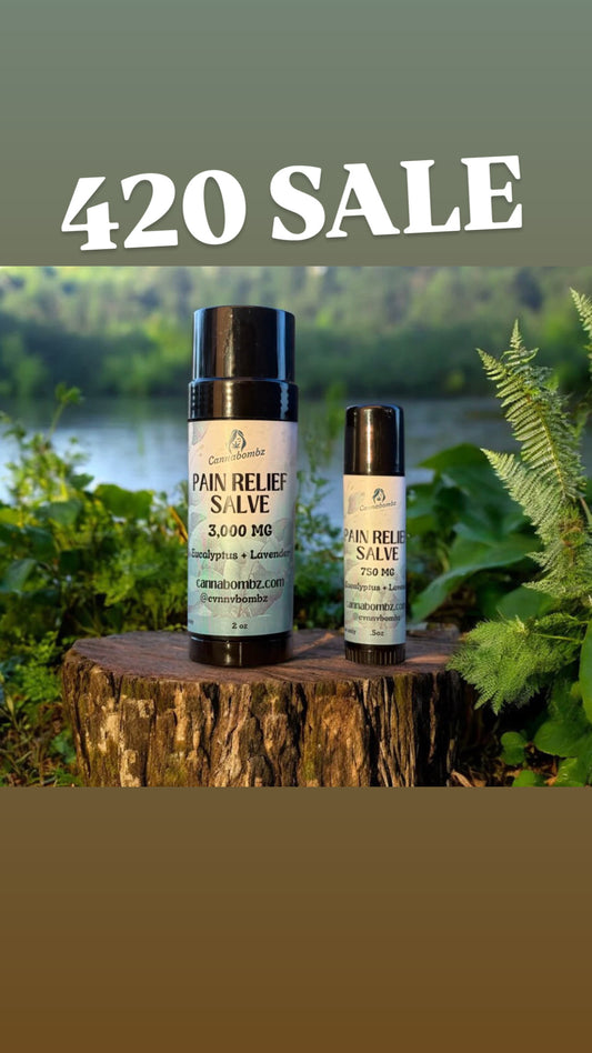 Pain Relief Salve 3,000/750 mg